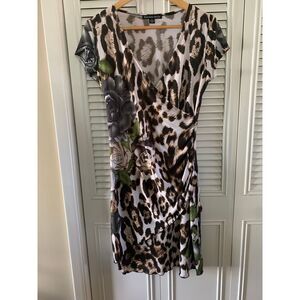 Beechers Brook Flower Print Dress size M